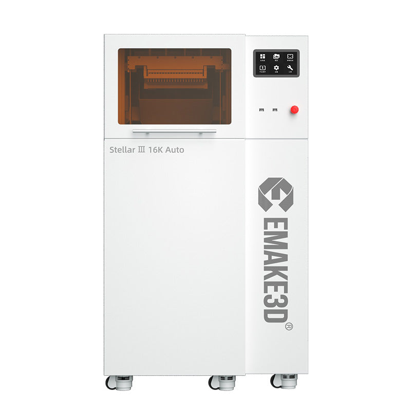 Full Automation Dental 3D Printer Emake3D Stellar III for Dental Models 24 Hours Production