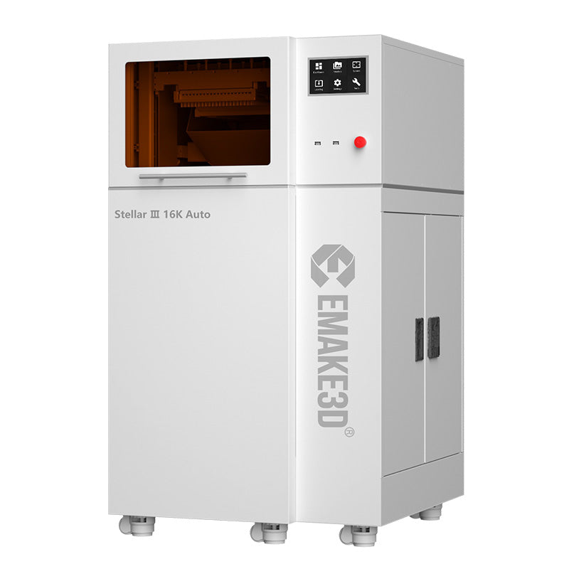 Full Automation Dental 3D Printer Emake3D Stellar III for Dental Models 24 Hours Production