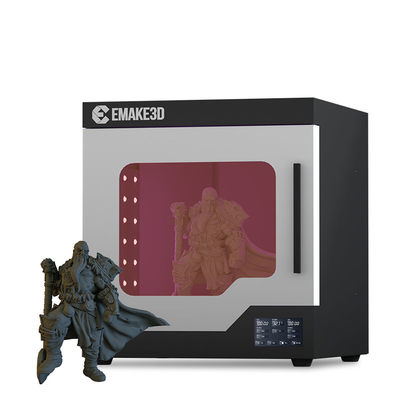 3D printing post-processing curing box