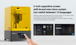Emake3D Economical 10.1 Inch 16K Resin 3D Printing machine