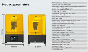 Emake3D Economical 10.1 Inch 16K Resin 3D Printing machine