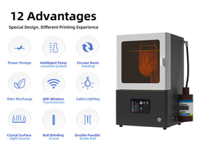 Emake3D LCD Printer 10.1 Inch 16K Intelligent Operation