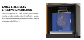Emake3D LCD Printer 10.1 Inch 16K Intelligent Operation
