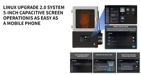Emake3D LCD Printer 10.1 Inch 16K Intelligent Operation