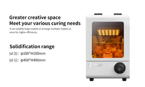 Professional fast 3D model curing machine used in dental, jewelry applications