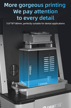Fast Printing Dental 3D Printer 6.8 inch 9K Mini Pro LCD Printer