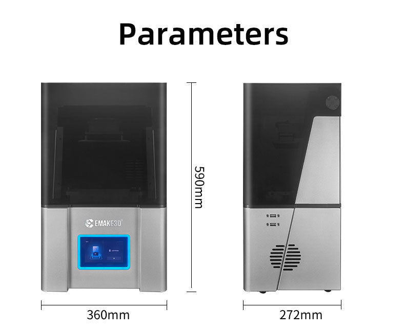 Fast Printing Dental 3D Printer 6.8 inch 9K Mini Pro LCD Printer